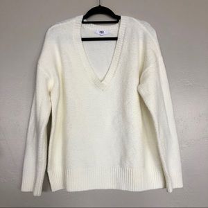JACK BY BB DAKOTA | Ivory Vneck Crop Sweater